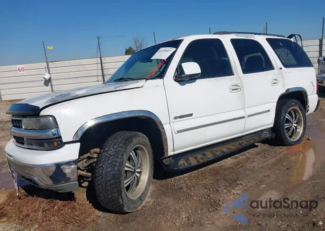 2001 Chevrolet Tahoe Lt from USA, damaged, VIN 1GNEC13T71J155544